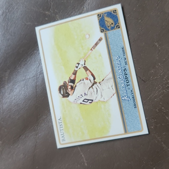 Jose Bautista Rookie Card + Allen Genter Card - Picture 5 of 6